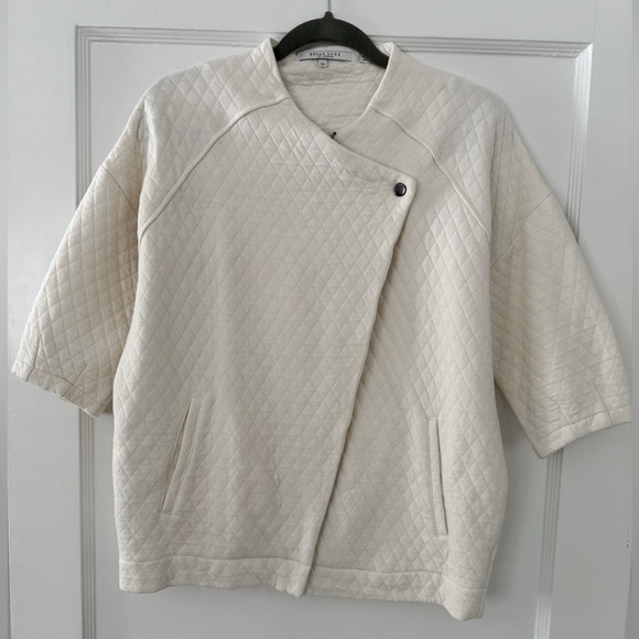 Anthropologie Bella Luxe / quilted jacket / XS / bracelet length sleeve - Picture 3 of 8